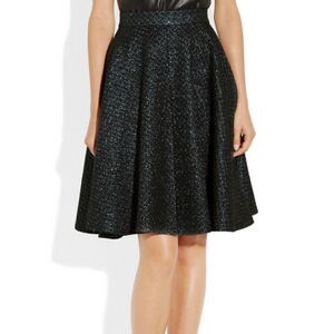 Party skirt! Green skater circle!